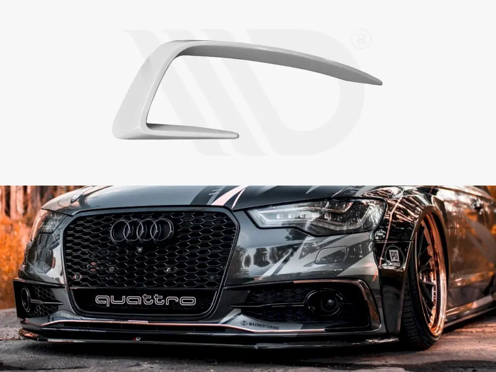 Frames For Lights Audi A6 C7 S-Line (2011-2014) / S6 C7 (2012-2015) 1