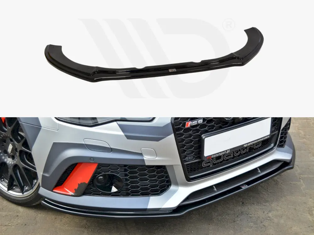 Maxton Design Front Splitter V.1 Audi Rs6 C7 (2013-Up) 1
