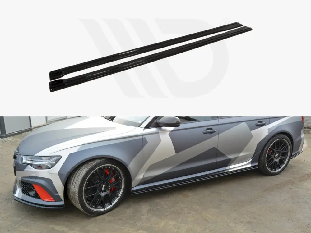 Maxton Design Side Skirts Diffusers Audi Rs6 C7 1