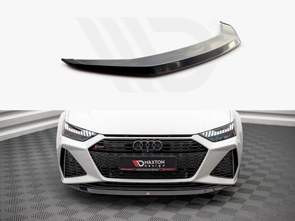 Maxton Design Front Splitter V3 Audi Rs6 C8 / Rs7 C8 (2019-) 1