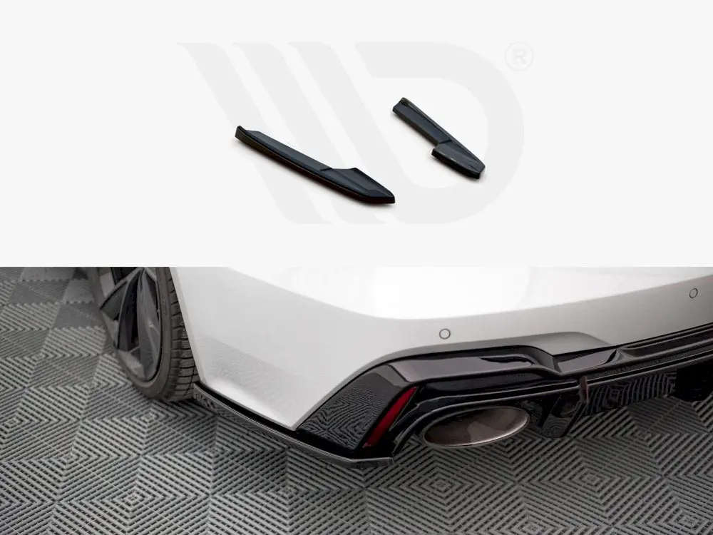 Maxton Design Rear Side Splitters V.2 Audi Rs6 C8 / Rs7 C8 (2019-) 1