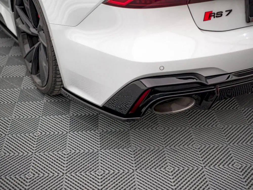 Maxton Design Rear Side Splitters V.2 Audi Rs6 C8 / Rs7 C8 (2019-) 2