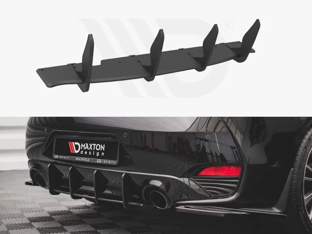 Maxton Design Street Pro Rear Diffuser Infiniti Q60 S Mk2 (2017-) 1