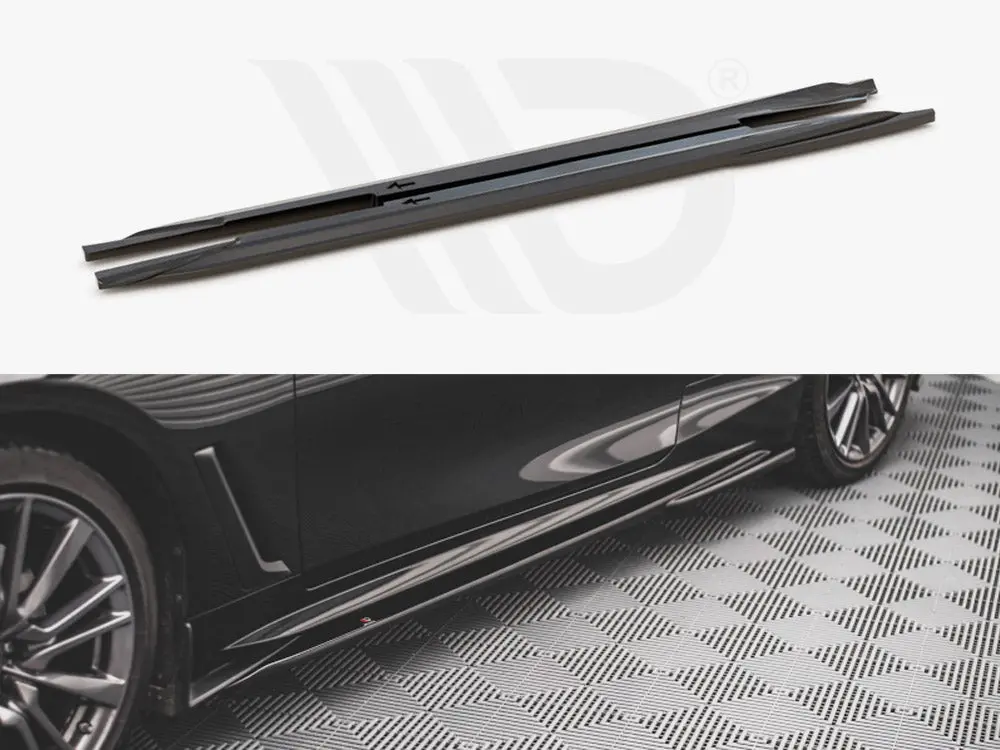Side Skirts Diffusers Infiniti Q60 S Mk2 (2017-) 1