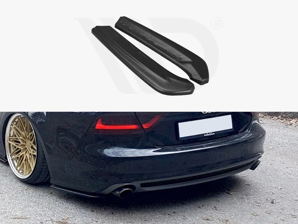 Rear Side Splitters Audi A7 S-Line C7 1