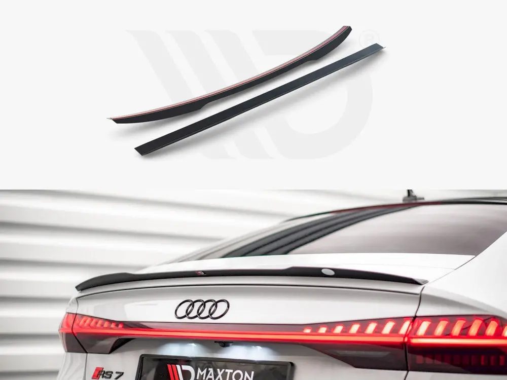 Maxton Design Spoiler Cap Audi A7 C8 S-Line / C8 S-Line / S7 C8 / Rs7 C8 (2017-) 1