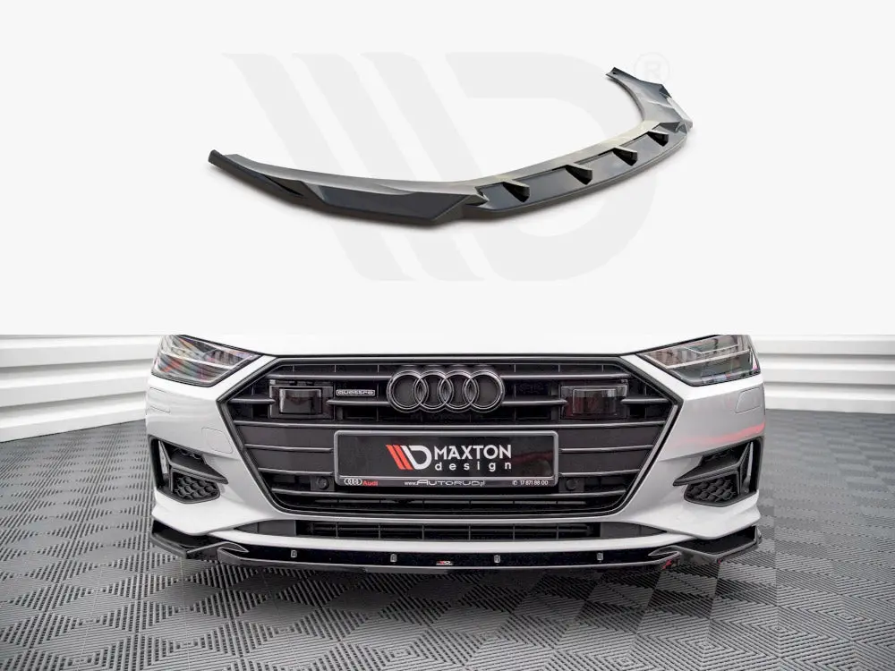 Front Splitter V2 Audi A7 C8 (2018-) 1