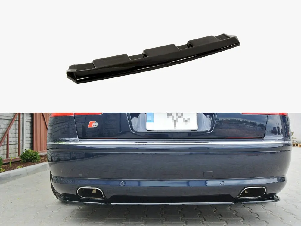 Maxton Design Rear Splitter Audi A8 W12 D3 1