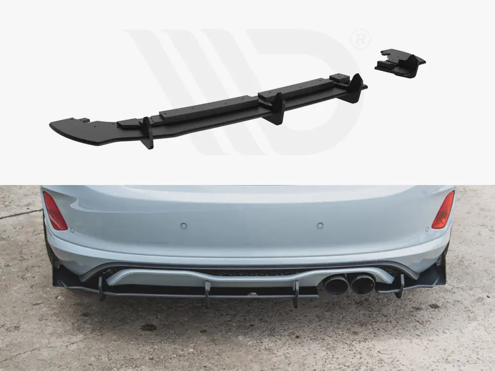 Maxton Design Racing Durability Rear Diffuser Ford Fiesta Mk8 St (2018-) 1