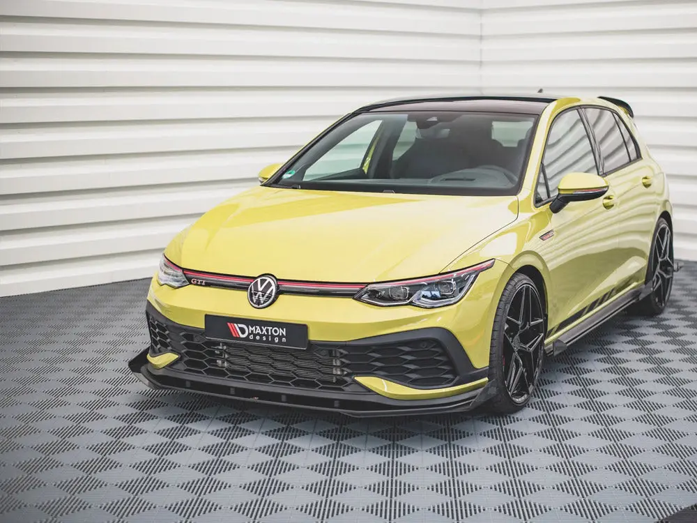 Maxton Design Racing Durability Front Splitter (+Flaps) Vw Golf 8 Gti Clubsport (2020-) 2