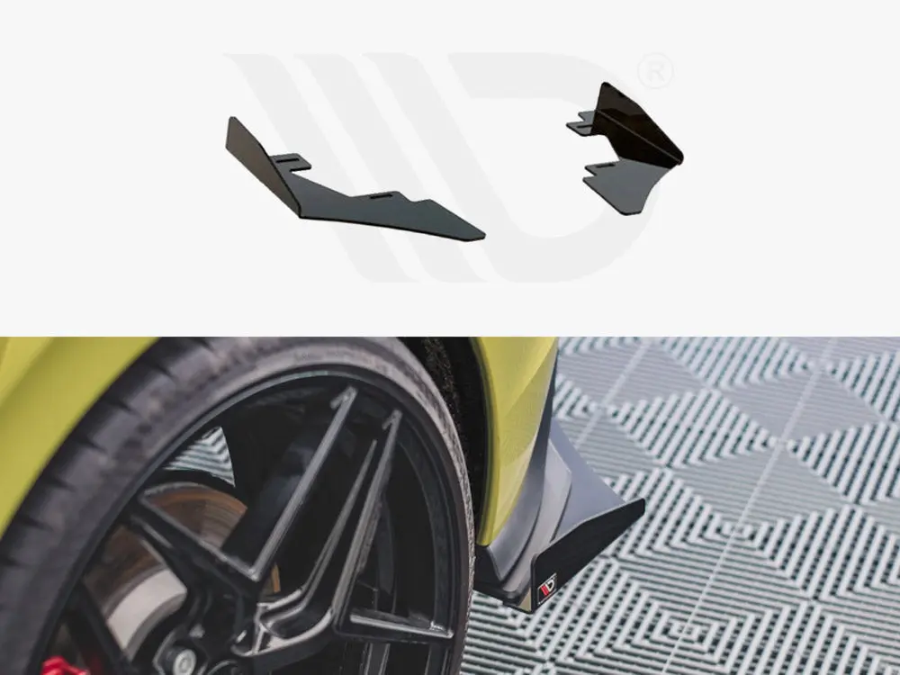 Maxton Design Rear Side Flaps Vw Golf 8 Gti Clubsport (2020-) 1