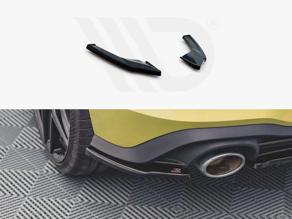 Maxton Design Rear Side Splitters V2 Vw Golf 8 Gti Clubsport (2020-) 1