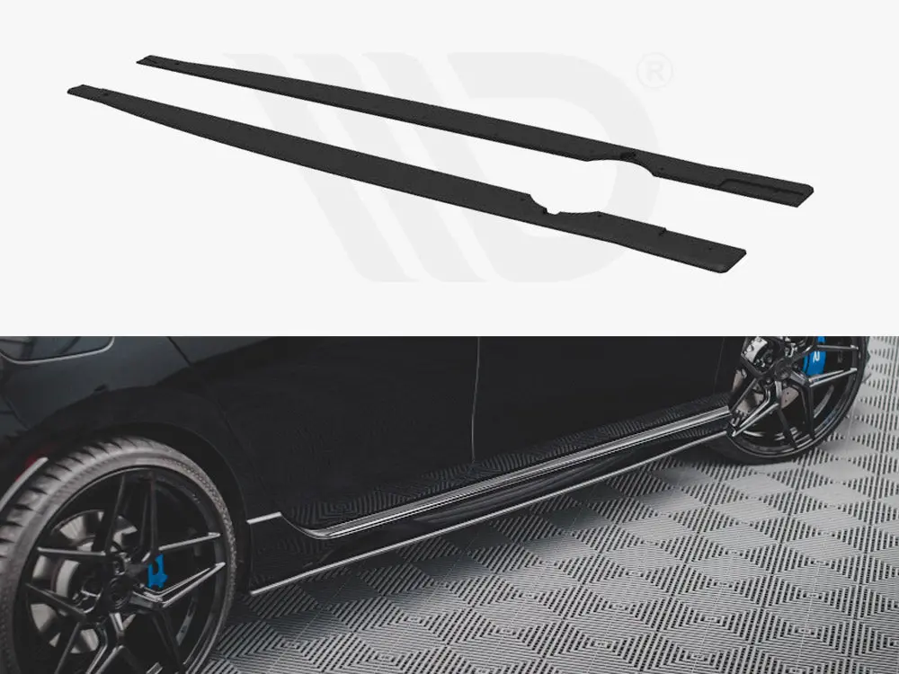 Maxton Design Street Pro Side Skirts Diffusers Vw Golf R Mk8 1