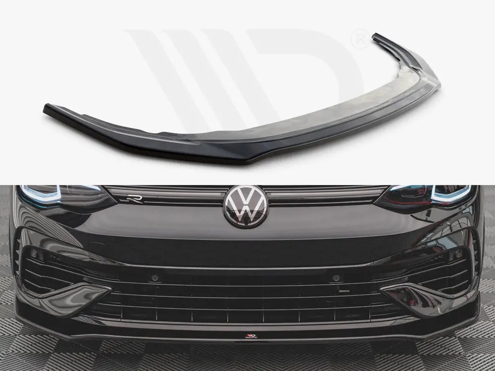 Maxton Design Front Splitter V.3 Vw Golf R Mk8 (2020-) 1