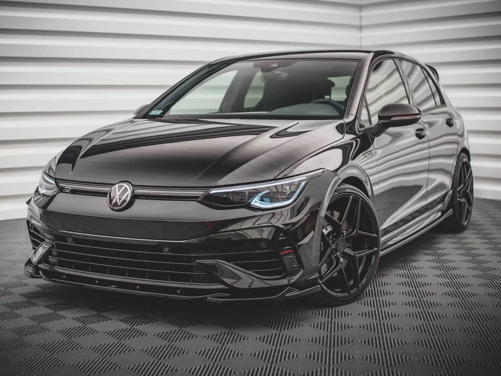 Maxton Design Front Splitter V.4 Vw Golf R Mk8 (2020-) 2