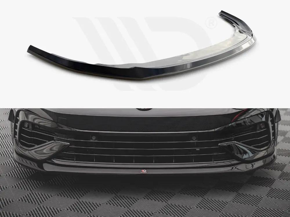 Maxton Design Front Splitter V.5 Vw Golf R Mk8 (2020-) 1