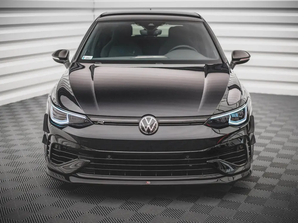 Maxton Design Front Splitter V.5 Vw Golf R Mk8 (2020-) 2