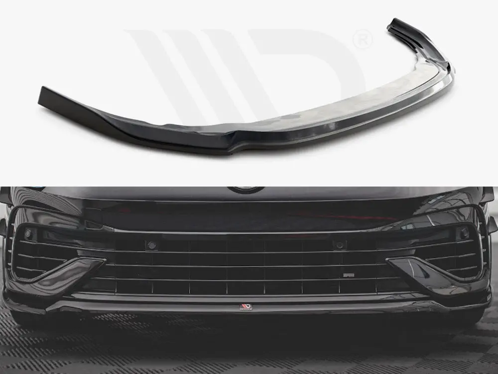 Maxton Design Front Splitter V.6 Vw Golf R Mk8 (2020-) 1