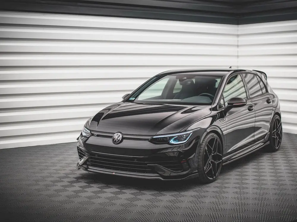 Maxton Design Front Splitter V.6 Vw Golf R Mk8 (2020-) 2