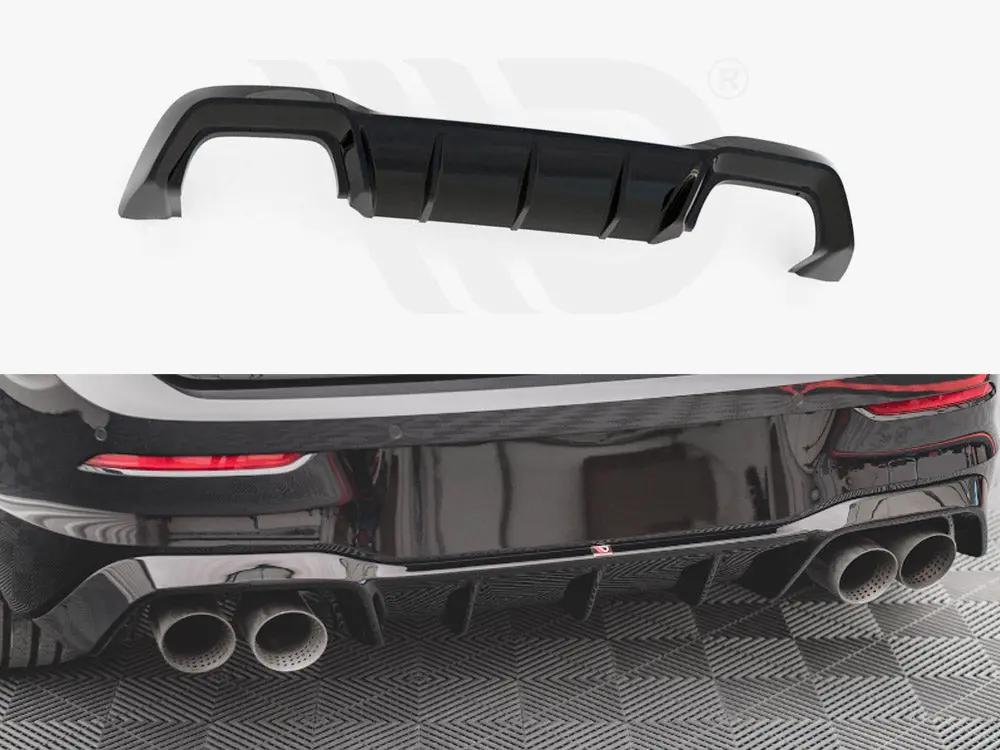 Maxton Design Rear Valance V.1 Volkswagen Golf R Mk8 Facelift 1
