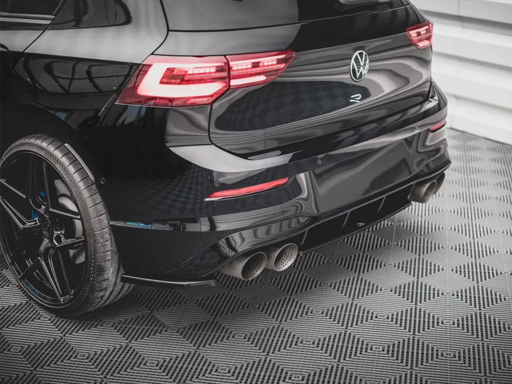 Maxton Design Rear Side Splitters V.1 Volkswagen Golf R Mk8 Facelift 2