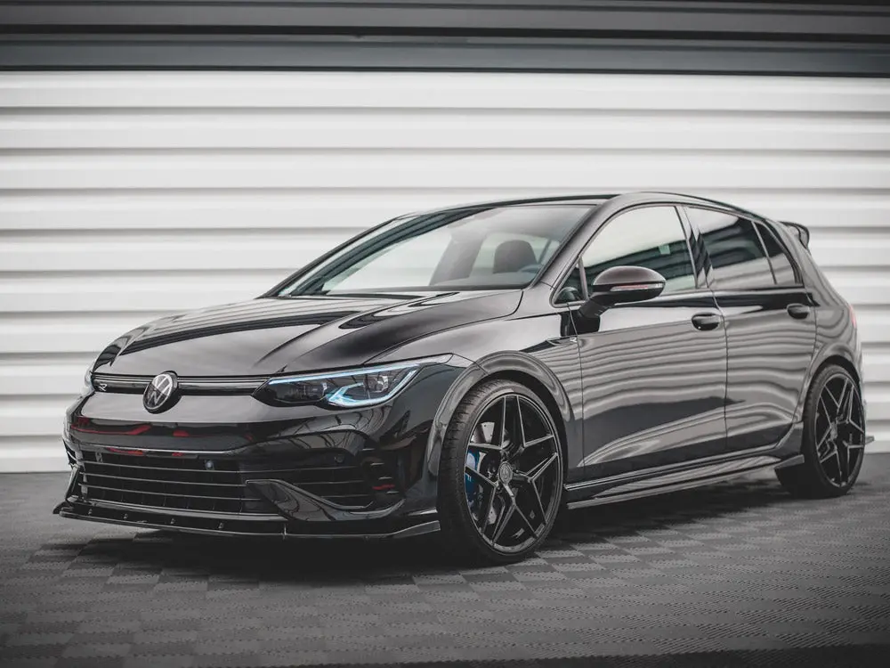 Maxton Design Side Skirts Diffusers V.2 Volkswagen Golf R Mk8 Facelift 2