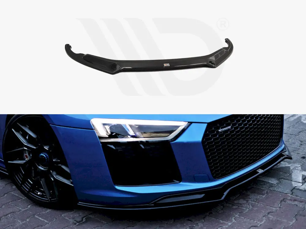 Maxton Design Front Splitter V.2 Audi R8 Mk2 (2015-2017) 1