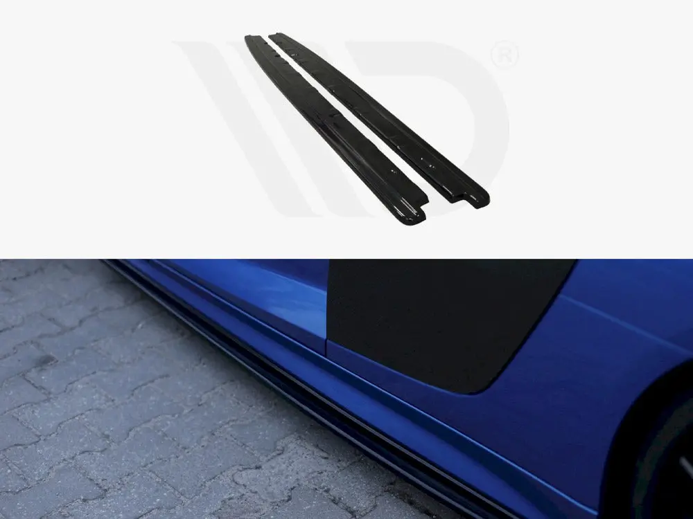 Maxton Design Side Skirts Diffusers Audi R8 Ii (2015-2017) 1