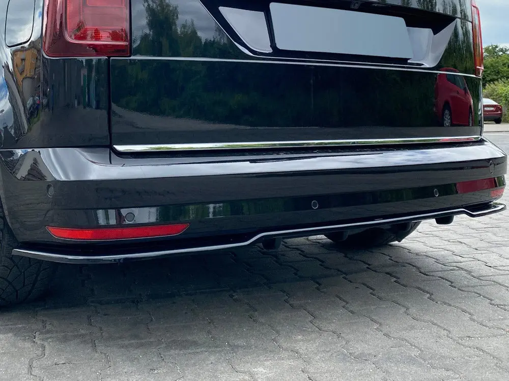 Maxton Design Central Rear Splitter (W/ Vertical Bars) Volkswagen Caddy Mk4 (2015-2020) 2