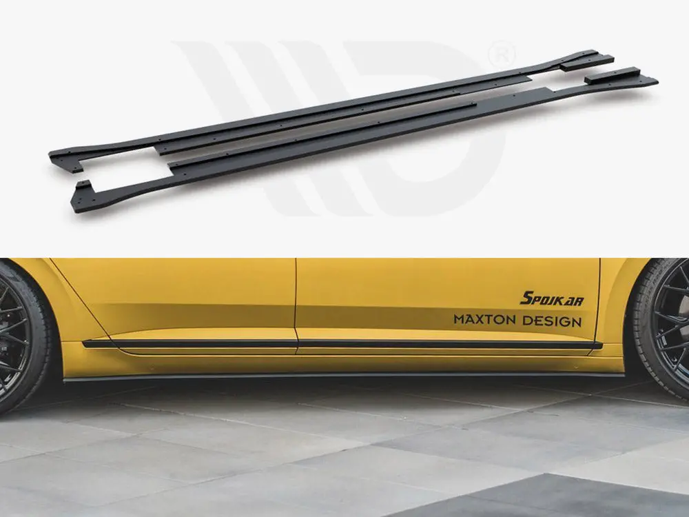 Maxton Design Street Pro Side Skirt Diffusers Volkswagen Arteon R-Line Sedan / Shooting Brake Mk1 1