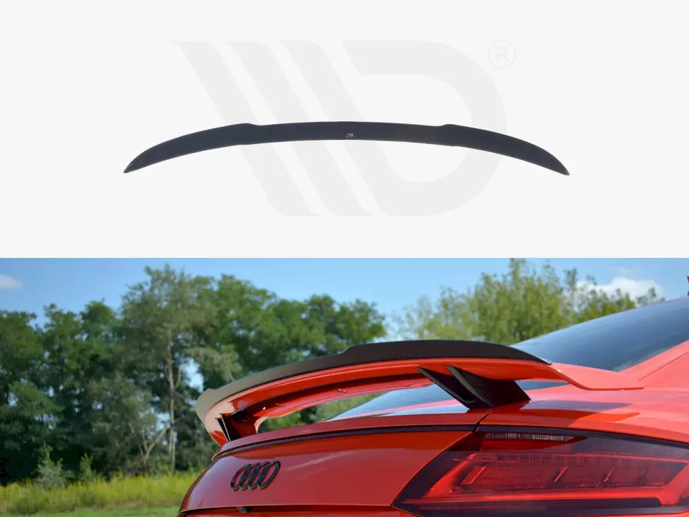 Maxton Design Spoiler Extension Audi Tt Mk3 (8S) Rs (2016-2020) 1