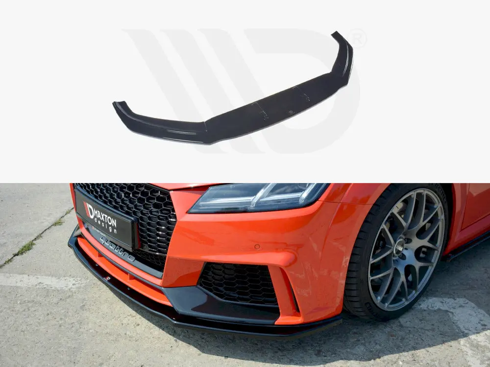 Maxton Design Front Splitter V.1 Audi Tt Mk3 (8S) Rs (2016-2020) 1