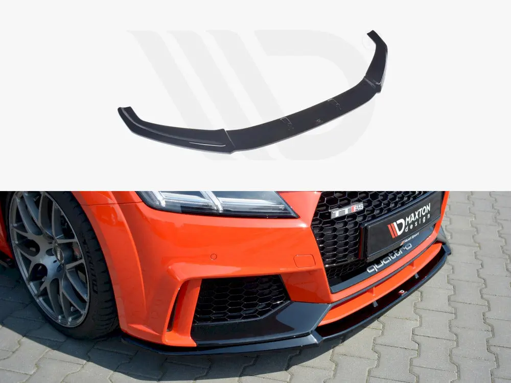Maxton Design Front Splitter V.2 Audi Tt Mk3 (8S) Rs (2016-2020) 1