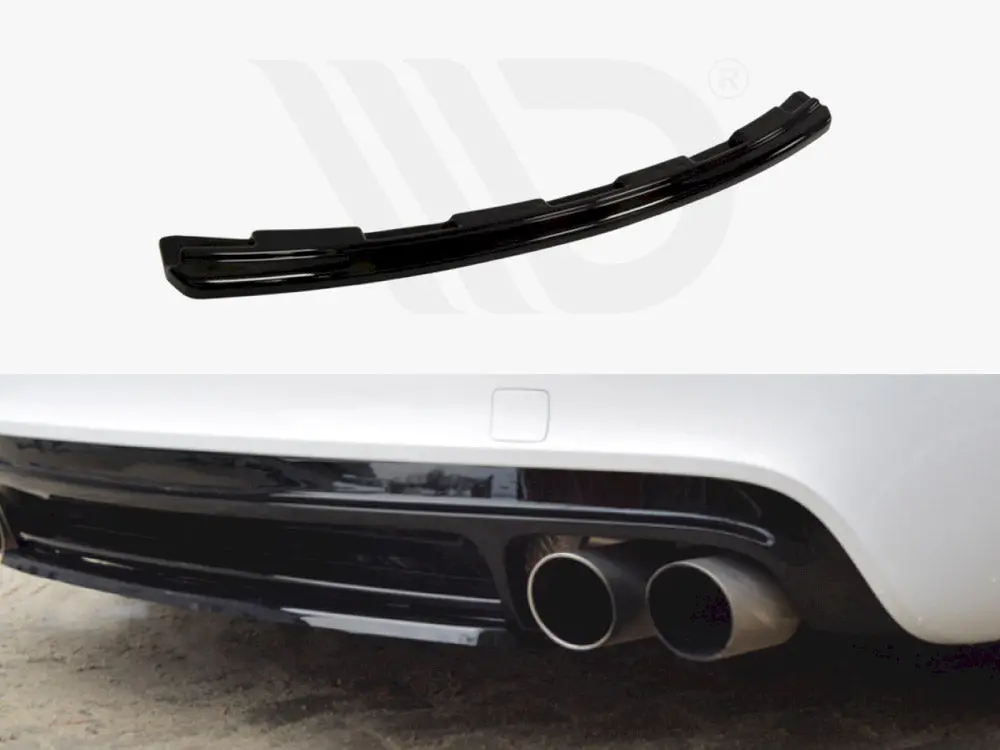 Maxton Design Central Rear Splitter Audi Tt S 8J 1