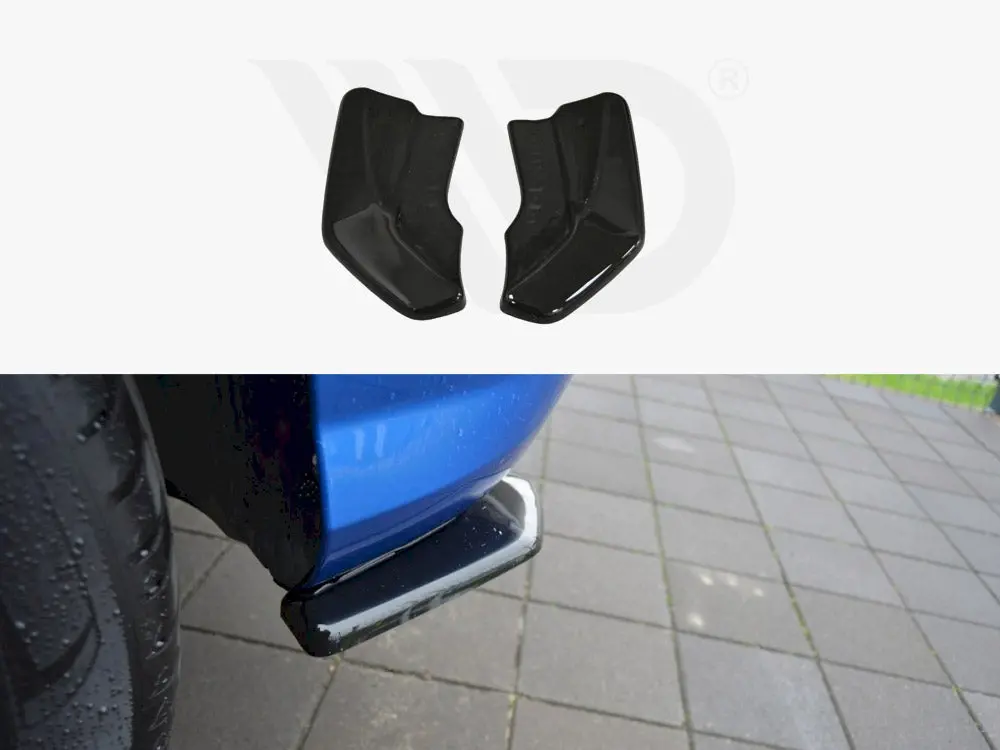 Maxton Design Rear Side Splitters Audi Q2 Mk1 Sport 1