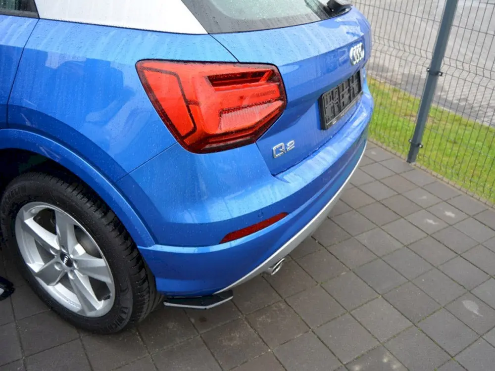 Maxton Design Rear Side Splitters Audi Q2 Mk1 Sport 2