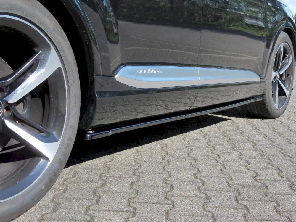 Maxton Design Side Skirts Diffusers Audi Sq7/ Q7 S Line Mk2 (2016-2020) 2