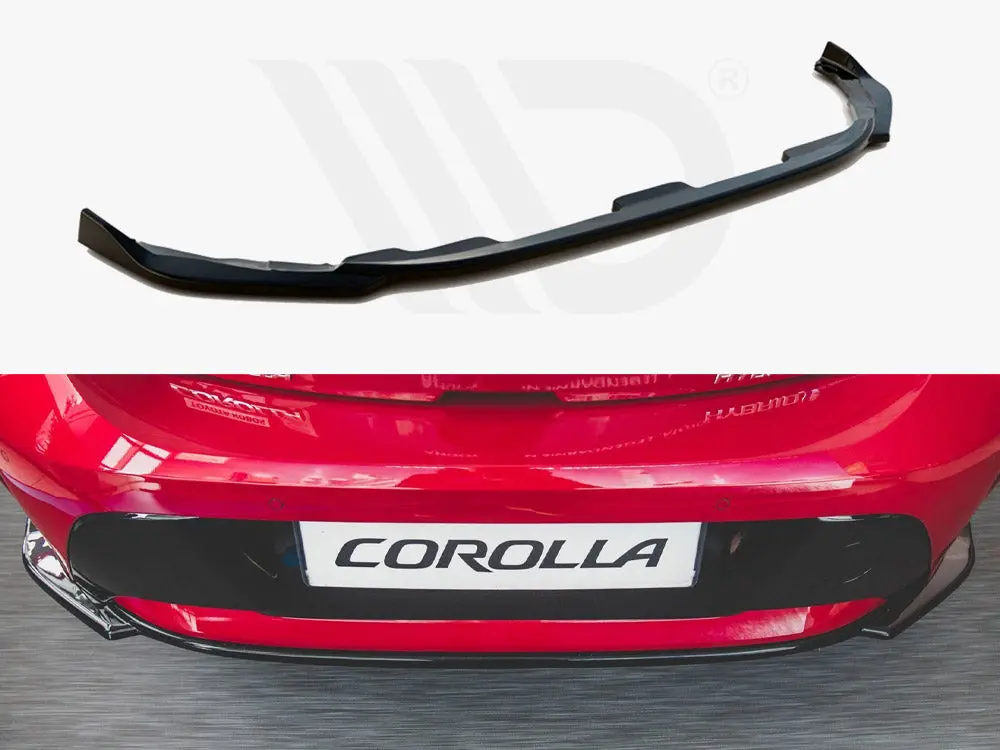 Central Rear Splitter Toyota Corolla Mk12 Hatchback (2019-) 1