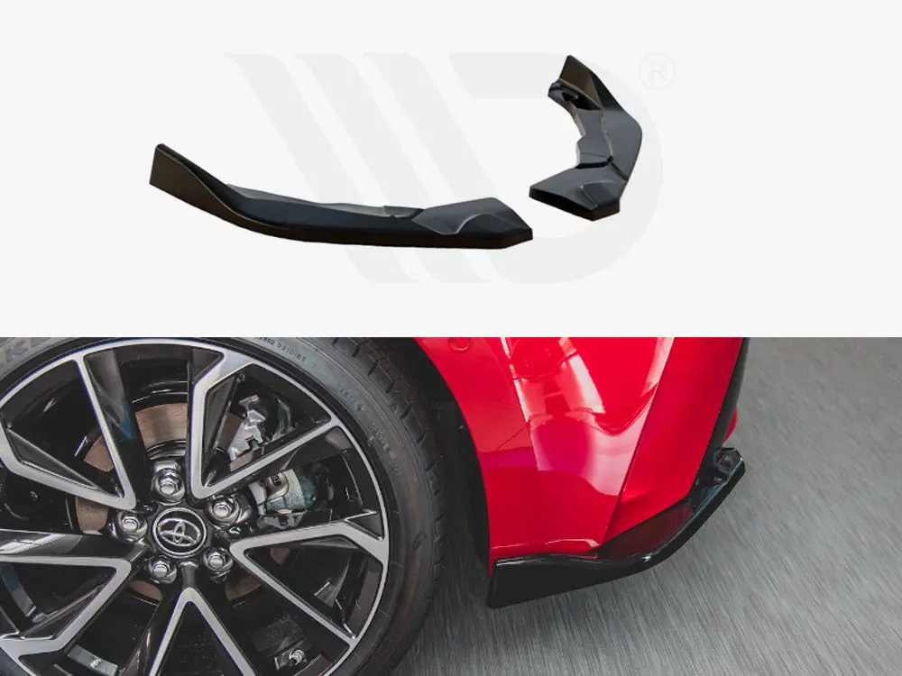 Maxton Design Rear Side Splitters Toyota Corolla Mk12 Hatchback (2019-) 1
