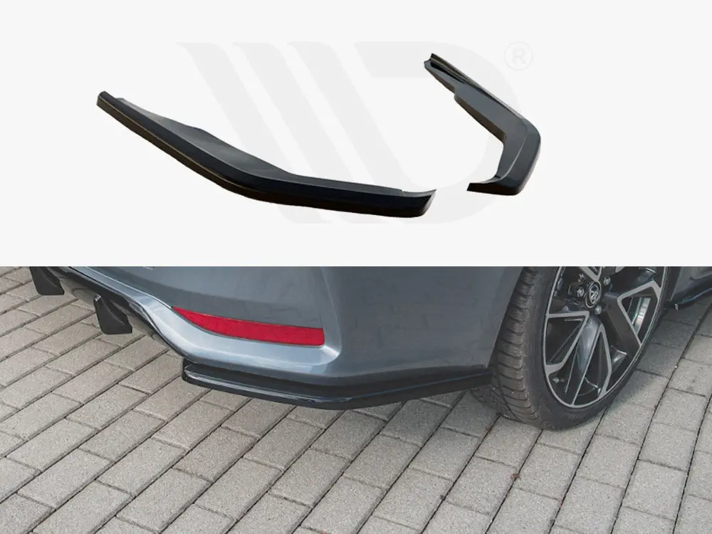 Maxton Design Rear Side Splitters Toyota Corolla Mk12 Sedan (2019-) 1