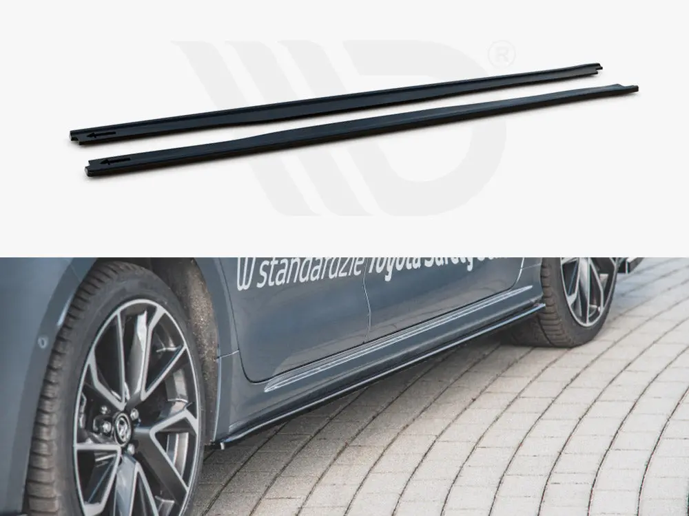 Maxton Design Side Skirts Diffusers Toyota Corolla Mk12 Sedan (2019-) 1