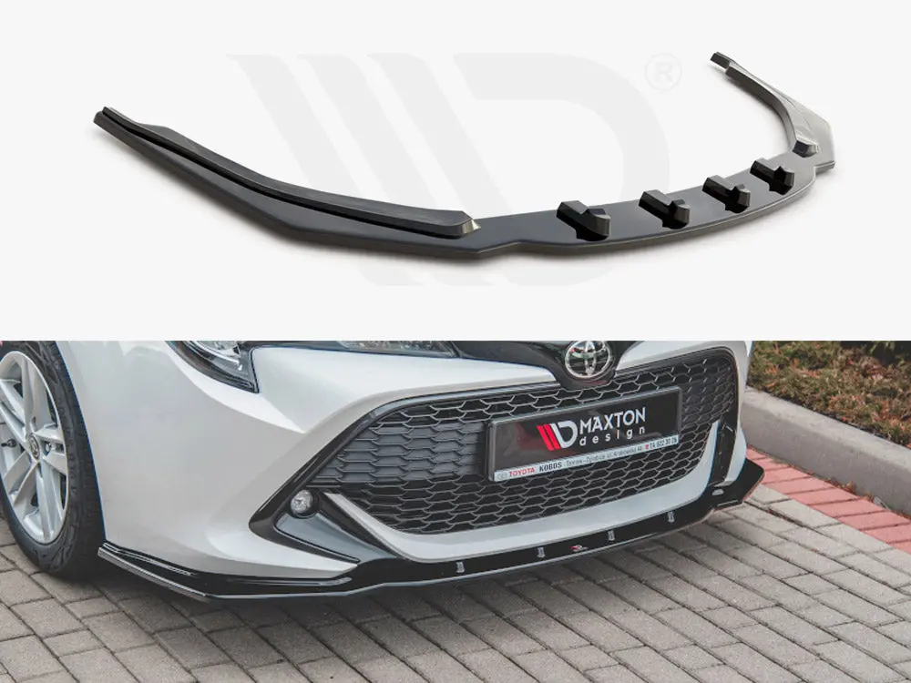 Maxton Design Front Splitter V.1 Toyota Corolla Mk12 Touring Sports / Hatchback 1