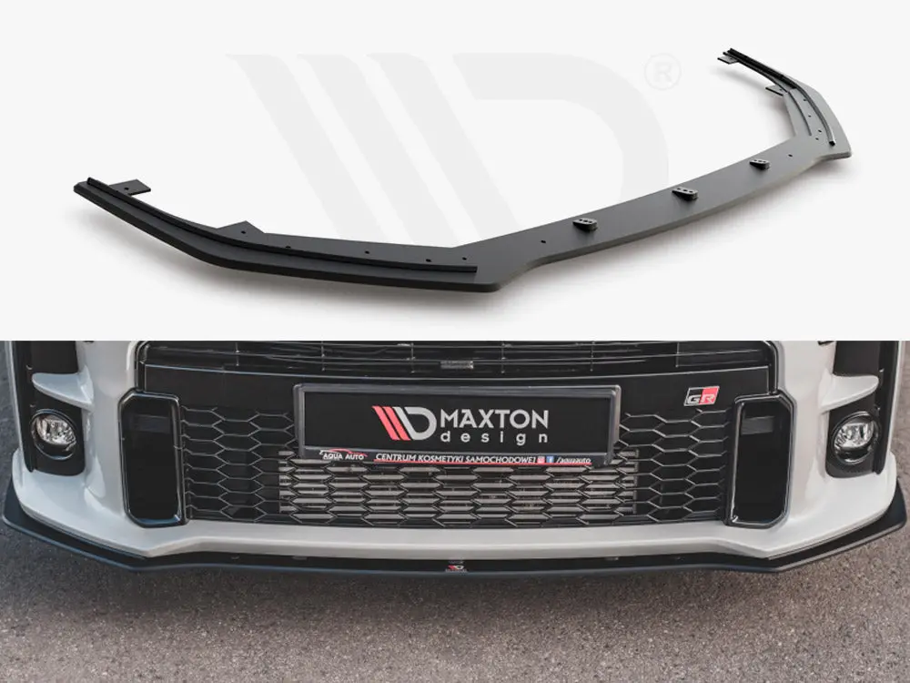 Maxton Design Racing Durability Front Splitter Toyota Gr Yaris Mk4 (2020-) 1