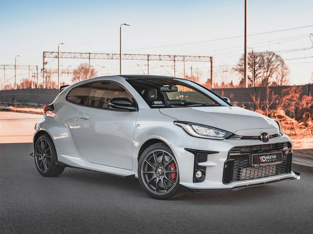 Maxton Design Racing Durability Front Splitter (+Flaps) Toyota Gr Yaris Mk4 (2020-) 2