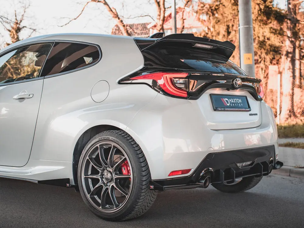 Maxton Design Racing Durability Rear Side Splitters (+Flaps) Toyota Gr Yaris Mk4 (2020-) 2