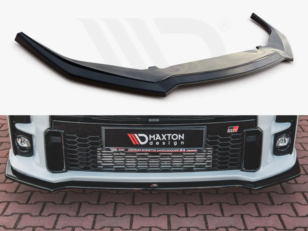 Maxton Design Front Splitter V1 Toyota Gr Yaris Mk4 (2020-) 1