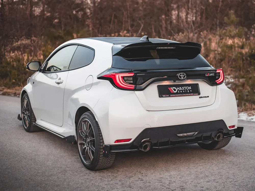 Maxton Design Rear Side Splitters V.2 + Flaps Toyota Gr Yaris Mk4 2
