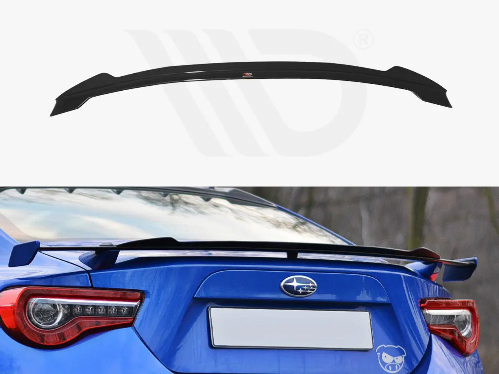 Maxton Design Spoiler Cap V.2 Subaru Brz / Toyota Gt86 Facelift (2017-2020) 1