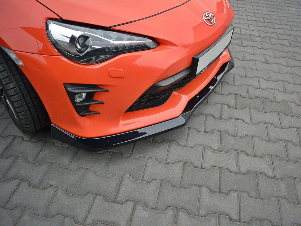 Maxton Design Front Splitter V.1 Toyota Gt86 Facelift 2017-Up 2