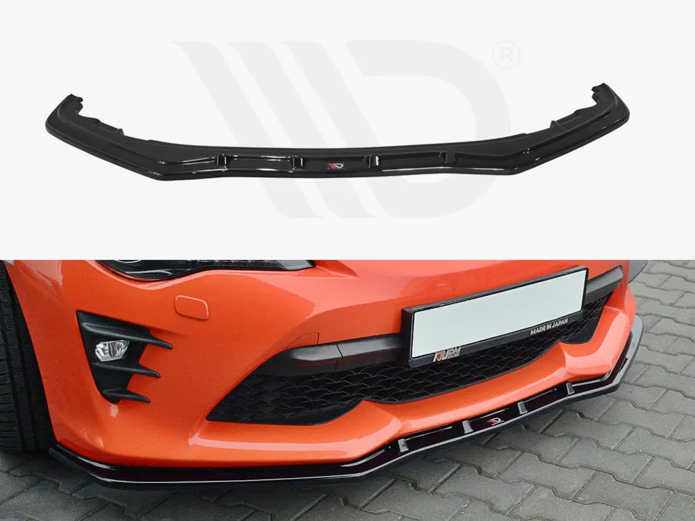 Maxton Design Front Splitter V.3 Toyota Gt86 Facelift 2017-Up 1